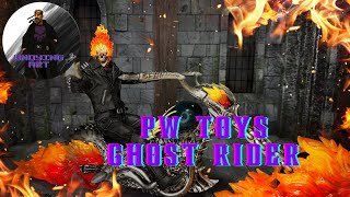 PW TOYS 112 Ghost Rider Figure Review [upl. by Anuahsal]