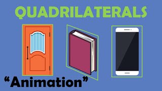 QUADRILATERAL  Math Animation [upl. by Aillemac488]