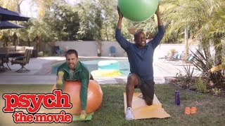 Psych The Movie  Shawn and Gus Get Back in Shape [upl. by Yroc]