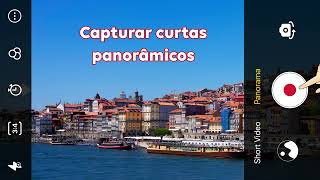 Capture Vídeos Panorâmicos em HD  Melhor App de Câmera HD  Gravação de Vídeos Curtos em HD [upl. by Biebel]