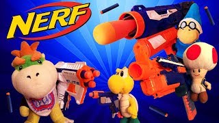 SML Short Movie  Bowser Juniors Nerf War [upl. by Burrus738]