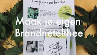 Maak je eigen brandnetelthee  Hortus botanicus Leiden [upl. by Aneej]