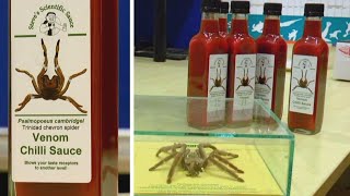 New Hot Sauce Uses Spider Venom [upl. by Doughman17]