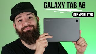 Samsung Galaxy Tab A8 Review One Year Later [upl. by Ymmak502]