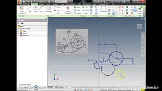 Autodesk Inventor  Tangent in Sketching Arc [upl. by Amikan273]