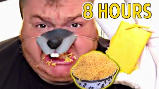 8 Hours of Johnni Riddlin 20 Eating Cheese 🧀🐭 [upl. by Janus]