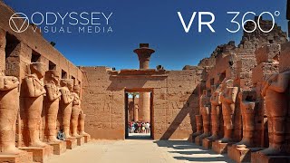 Karnak Temple Egypt Virtual Tour  VR 360° Travel Experience [upl. by Haleemak567]