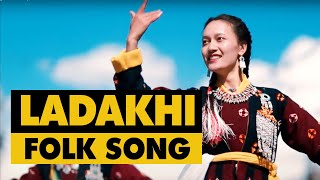 TASHIS PE LO Ladakhi Folk Song  Ladakh India [upl. by Oicneconi]