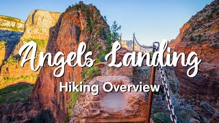 Angels Landing Hike in Zion National Park  Full Route Overview [upl. by Eiruam]