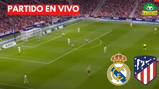 REAL MADRID VS ATLÉTICO DE MADRID  SUPERCOPA ESPAÑOLA SEMIFINAL  EN VIVO [upl. by Kerril875]