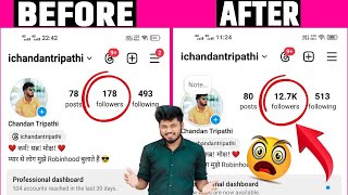 12K Followers  Instagram par follower kaise badhaye  Instagram followers kaise badhaye full trick [upl. by Ahseiuqal319]