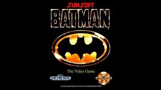 Batman Playthrough SEGA GENESISMEGA DRIVE [upl. by Einalem]