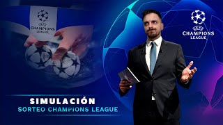 🔴EN DIRECTO SORTEO DE LA CHAMPIONS LEAGUE 202324 · SIMULACIÓN JKCLIFE y PRONÓSTICO [upl. by Oisangi]