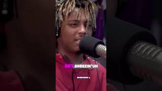 Juice WRLD freestyle over drake’s headlines🔥 999 freestyle rap viral [upl. by Llyrat]