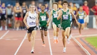 Homestretch Kick For Texas 1600m State Title [upl. by Asssilem]