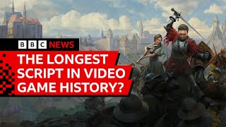 Does Kingdom Come Deliverance 2 have the longest script in video game history  BBC News [upl. by Attirehs]