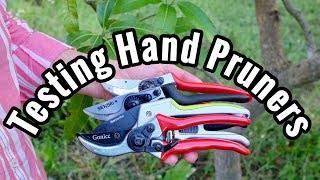 Testing Hand Pruners [upl. by Hux]