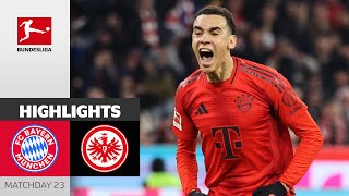 Unstoppable Bayern Leaves No Chance  FC Bayern München  Eintracht Frankfurt  Highlights  MD23 [upl. by Avery]