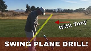 How to Swing On Plane with Tony Luczak PGA [upl. by Ennaeirb]