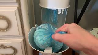 How to change the bag in a Platex® Diaper Genie® [upl. by Yornek]