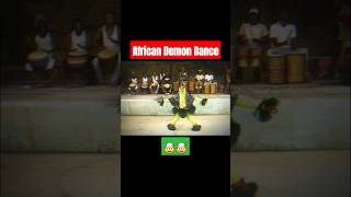 African Demon Dance  African Dance shorts [upl. by Alicec994]