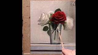 Flower still life demo time lapse [upl. by Ynot283]