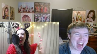 NAYEARIANA GRANDE CHRISTMAS Reaction to TWICE Nayeon quotSanta Tell Mequot amp quotLove Is Everythingquot Covers [upl. by Anigue107]