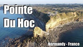 Pointe Du hoc  WW2 Location  Drone shots [upl. by Eliza180]