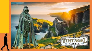 Explore Tintagel Castle Cornwall amp Merlins Cave The Full Tour [upl. by Boudreaux]