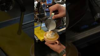 Its coffee time ☕🤤tutorial latteartclass coffeeart coffeeart coffee latteartbasic [upl. by Fanchie351]