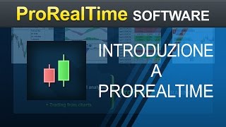 ProRealTime  software on line di analisi tecnica amp trading [upl. by Leavelle]