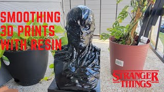 Using 3D Pritning Resin To Smooth FDM Prints vecna [upl. by Kain]