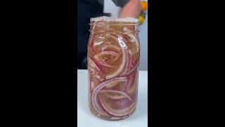 How To Make Pickeled Red Onions at Home [upl. by Netsrek]