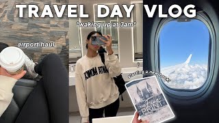 TRAVEL DAY VLOG ✈️ 6am flight airport haul current read amp more AIRPORT VLOG 2022 [upl. by Welby]