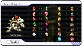 Mario Kart Wii All Characters [upl. by Gabrielle831]