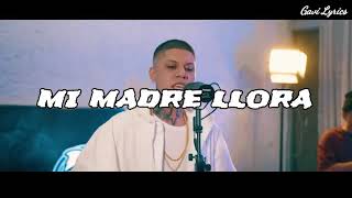 El mejor flow mexicano Santa Fe klan mi madre llora letra [upl. by Notserc836]