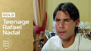 16yearold Rafael Nadal on Trans World Sport [upl. by Mathilda]