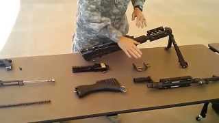 M240 Disassembly Combat Speed [upl. by Thor234]