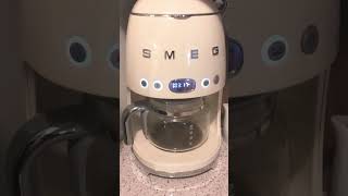 Smeg coffee making Making coffee dayinthelife coffeedrinker smeg drinkingcoffee nyc [upl. by Anatola398]