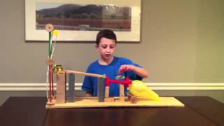 Six Simple Machine Project Using All Six Machines  Rube Goldberg [upl. by Armond63]