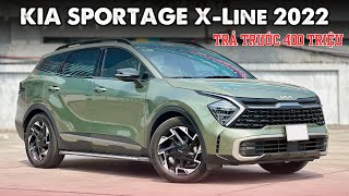 Trả trước hơn 400tr có ngay KIA SPORTAGE Xline máy dầu 2022 [upl. by Hervey292]