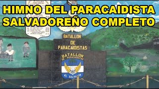 Himno del paracaidista salvadoreño completo [upl. by Nnyroc]