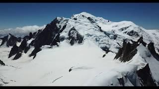 Mont Blanc  Drone 4k [upl. by Asor507]