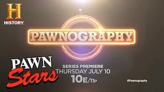 Pawnography Premieres July 10th 109c on HISTORY  History [upl. by Uzia]