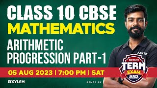 Class 10 CBSE Mathematics  Arithmetic Progression  Part  1  Xylem [upl. by Nnyluqcaj668]