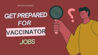 Vaccinator jobs defined  creativevideos Plz like subscribe and share 🙏 [upl. by Hermy]