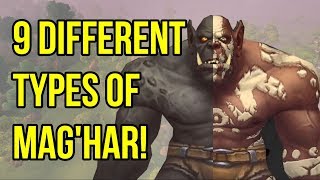 Mag’har Orcs  Which Class and Skin Should You Pick  WoW BfA  Legion  Lore and History [upl. by Menashem]