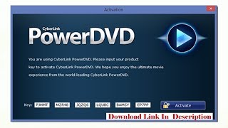 How To Install CyberLink PowerDVD  Complete Tutorial with Download Link  2017 [upl. by Bocyaj]