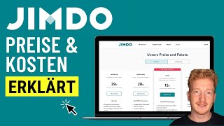 Jimdo Paket Preise erklärt  welche Kosten kommen bei Jimdo auf dich zu [upl. by Nadine]