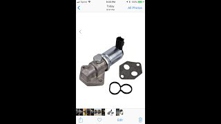 Idle air control valve IAC clean andor replacement Ford Mustang [upl. by Natelson]